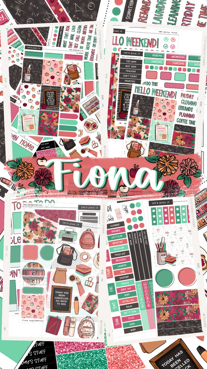 -- FIONA COLLECTION | Weekly Kits