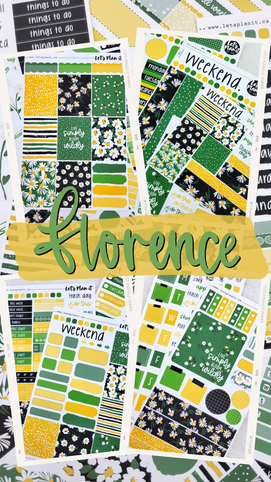 --  FLORENCE COLLECTION | Weekly Kits