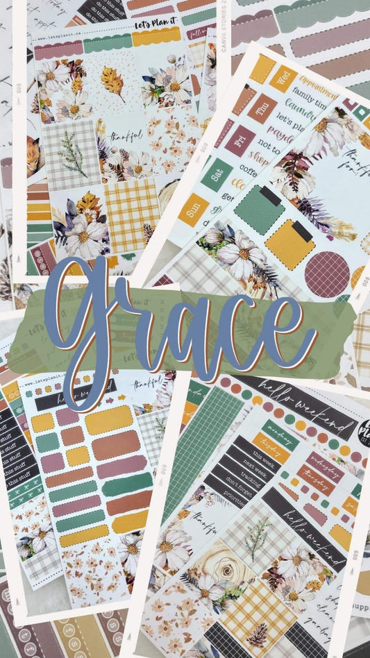 -- GRACE COLLECTION | Weekly Kits