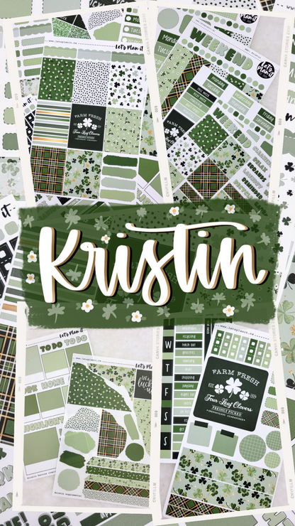 -- KRISTIN COLLECTION | Weekly Kits