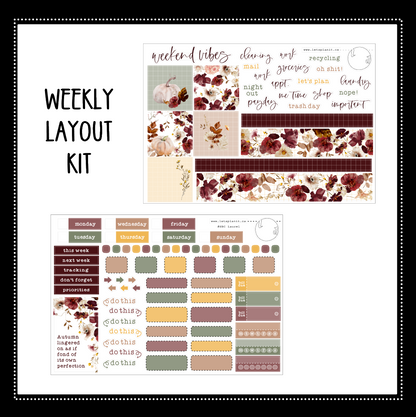 -- LAUREL COLLECTION | Weekly Kits