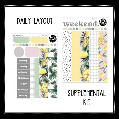 -- LILY COLLECTION | Weekly Kits