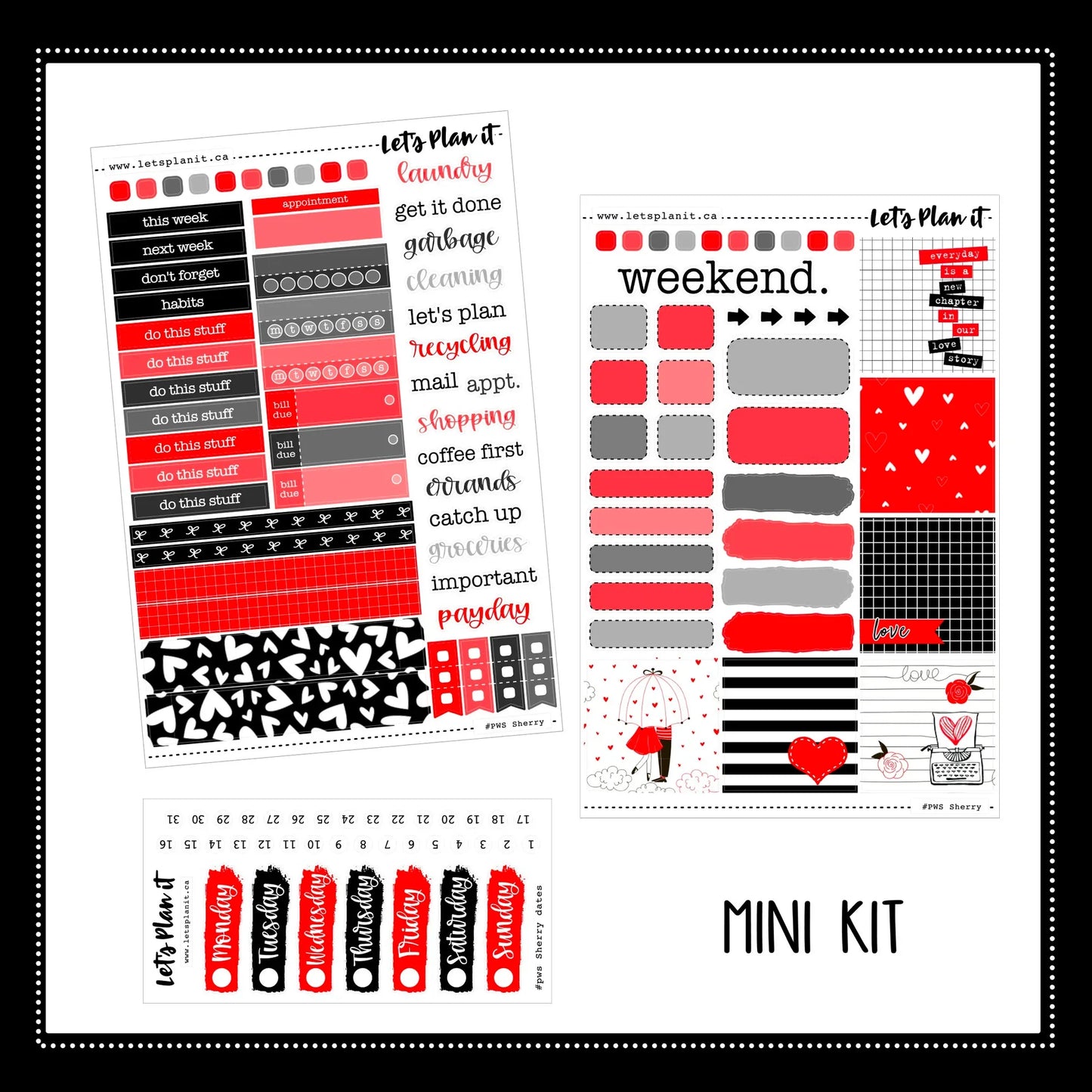 -- SHERRY COLLECTION | Weekly Kits