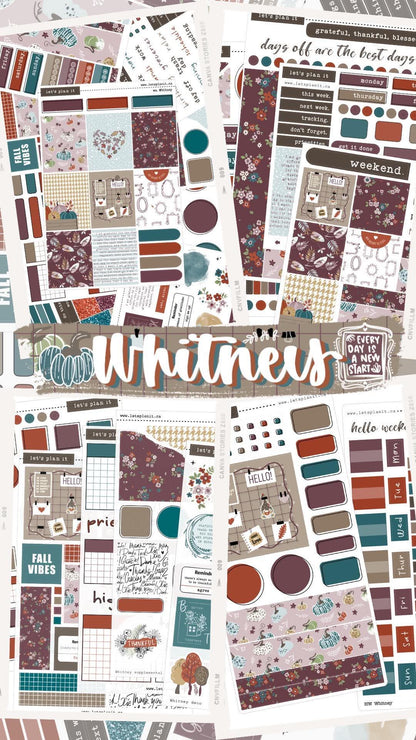 WHITNEY COLLECTION | Weekly Kits