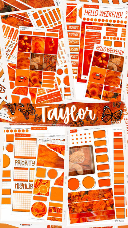 TAYLOR COLLECTION | Weekly Kits