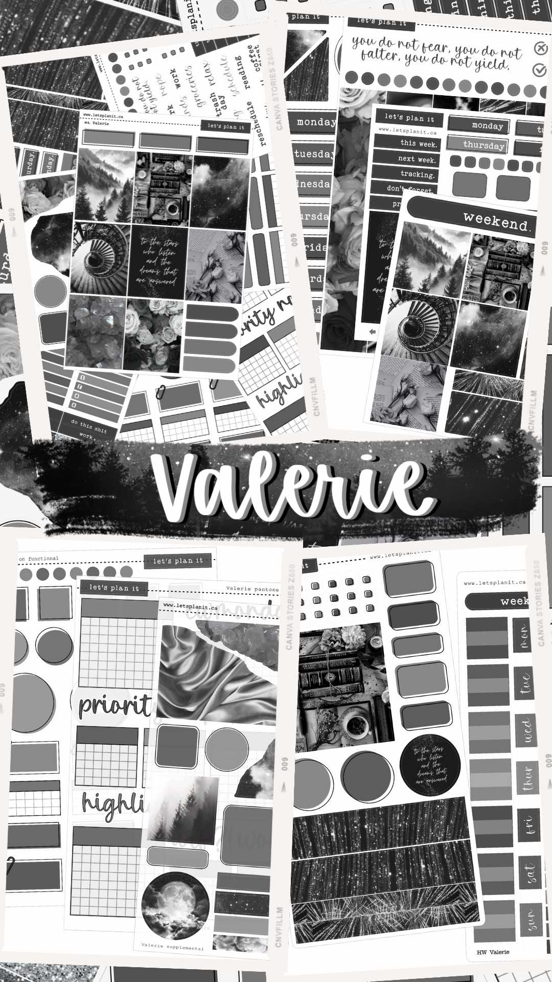 VALERIE COLLECTION | Weekly Kits