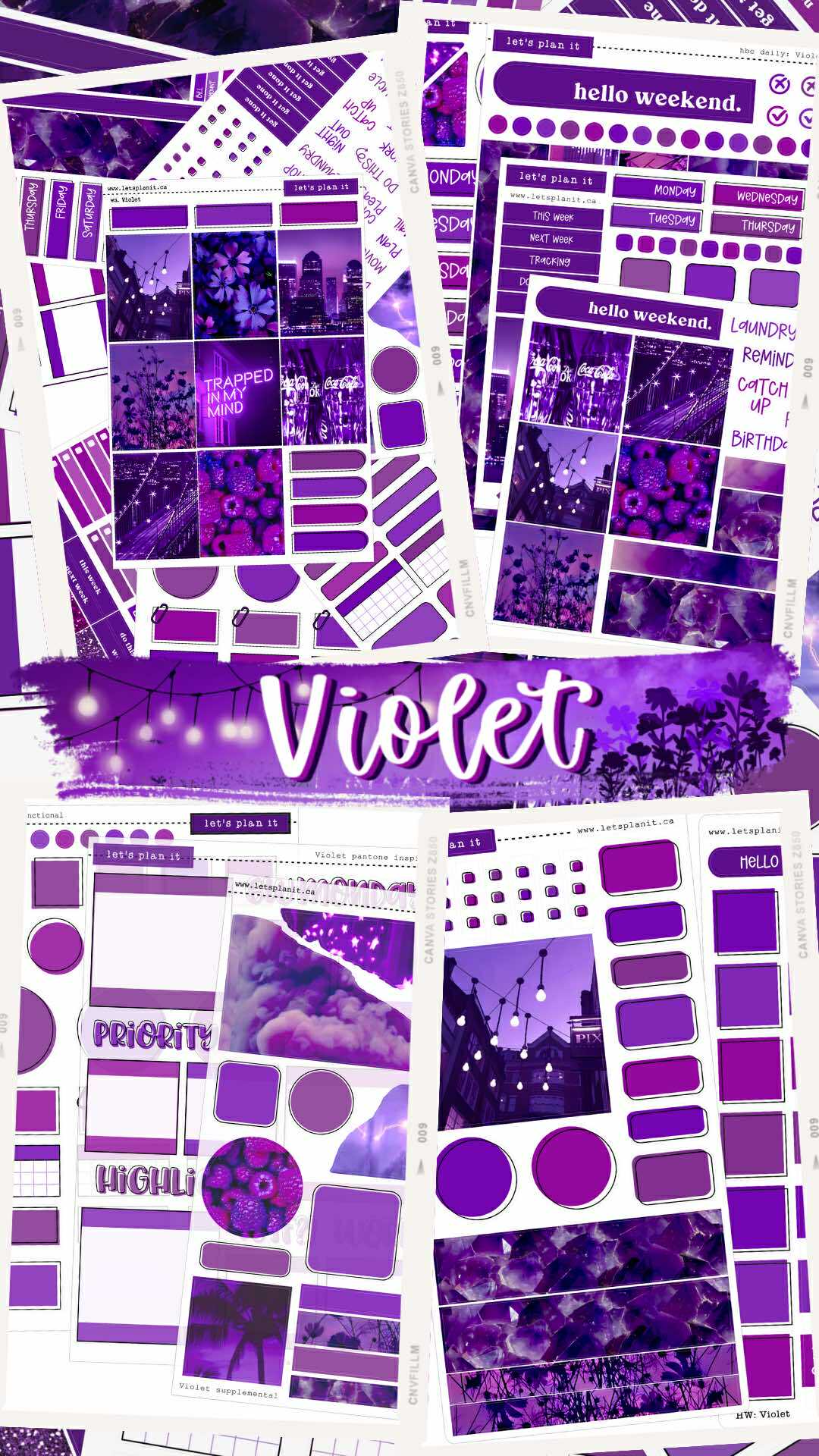 VIOLET COLLECTION | Weekly Kits
