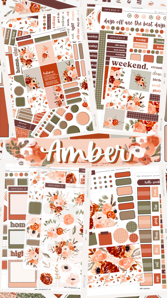AMBER COLLECTION | Weekly Kits