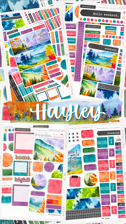 HAYLEY COLLECTION | Weekly Kits