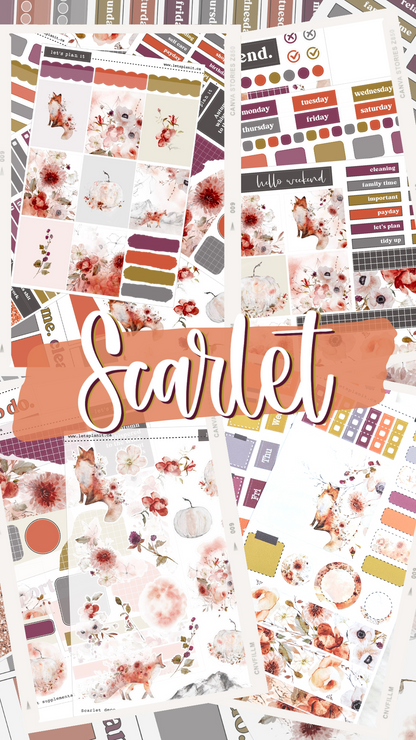 -- SCARLET COLLECTION | Weekly Kits