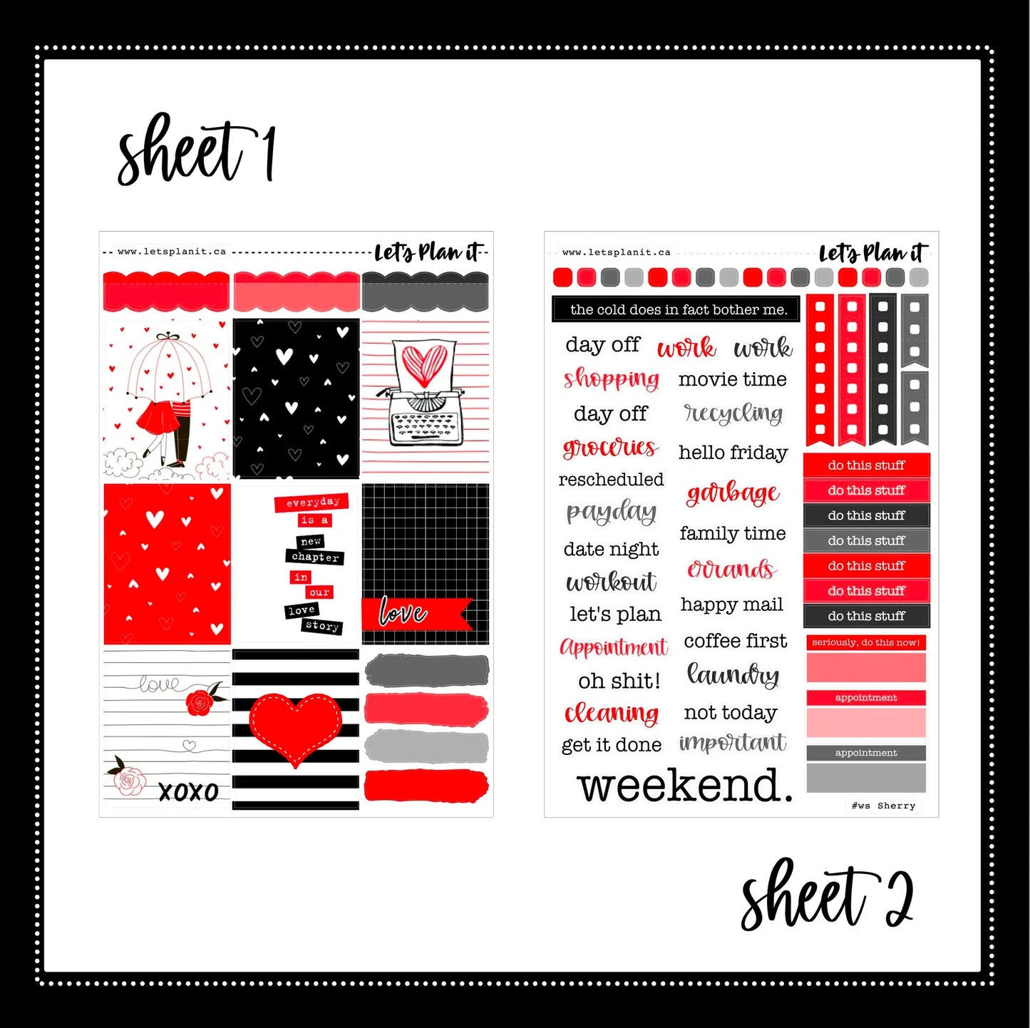 -- SHERRY COLLECTION | Weekly Kits