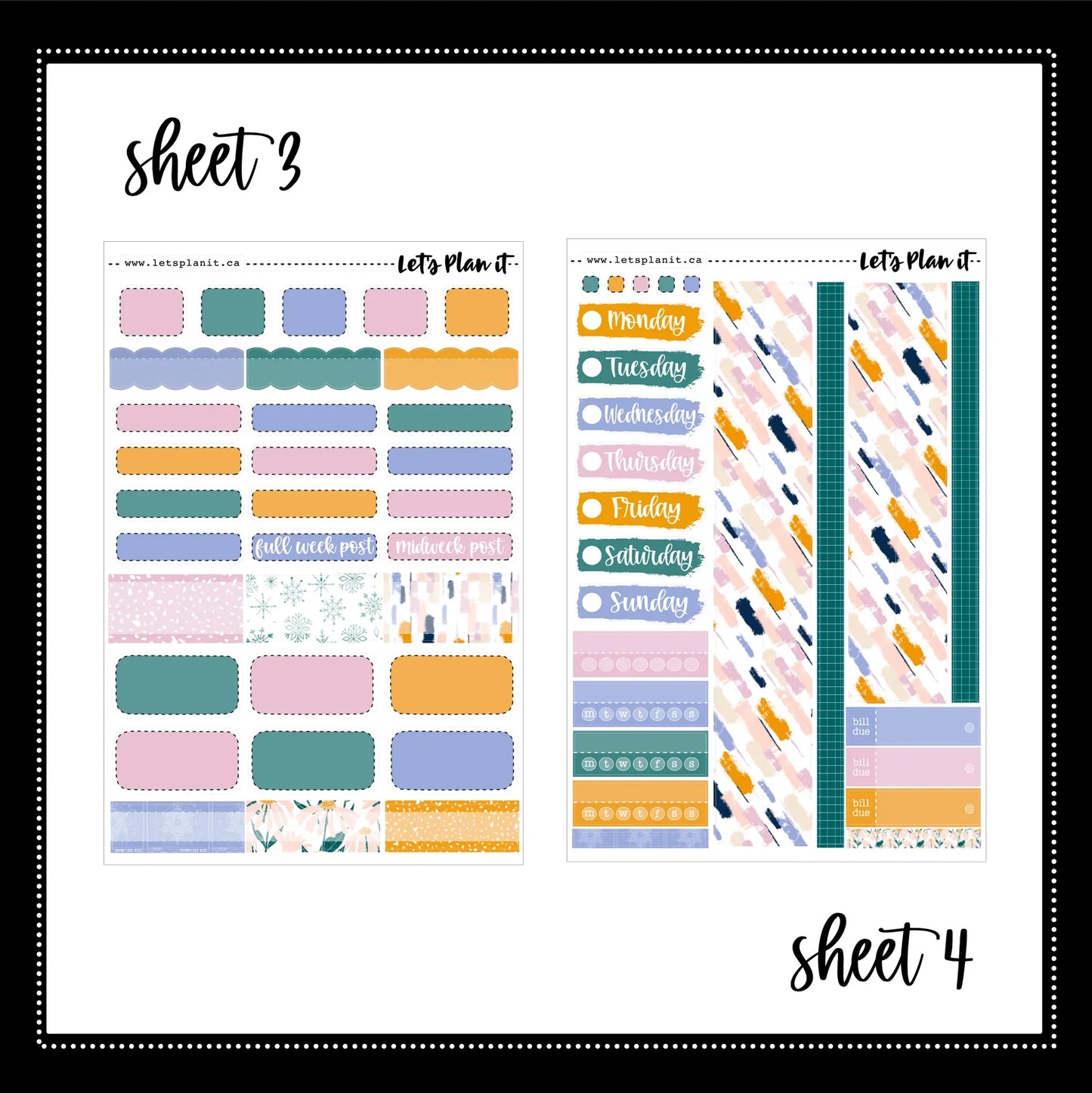 -- WREN COLLECTION | Weekly Kits