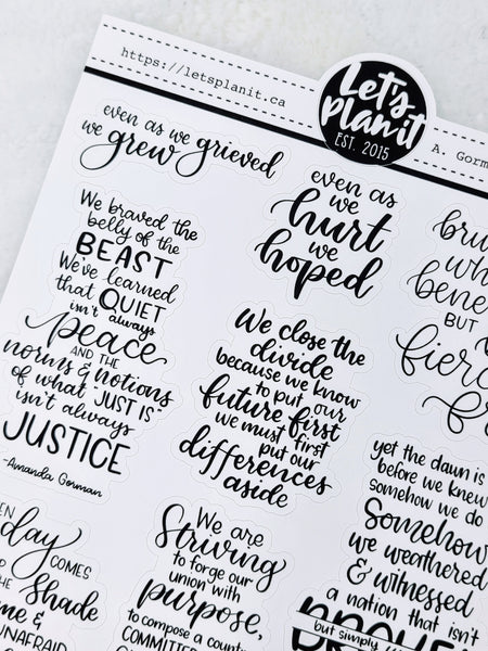 Lettered by Kim | Amanda Gorman quotes (1)