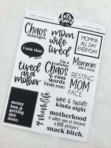 Mom/motherhood quotes