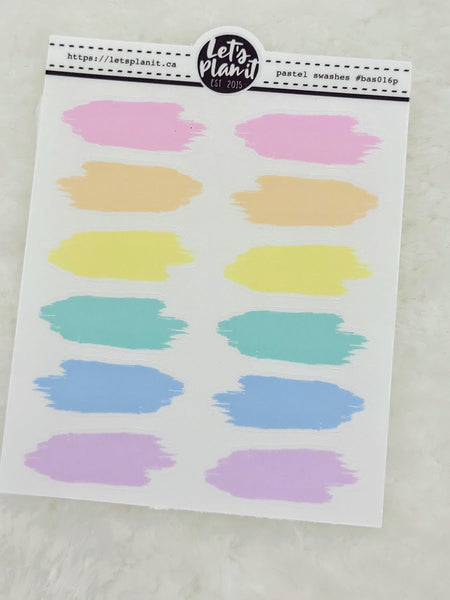 Mini sheets | SWASH LABELS |  transparent or matte | planner stickers.