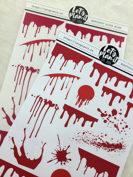 Blood Drips | Deco
