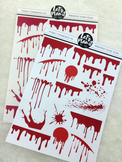 Blood Drips | Deco