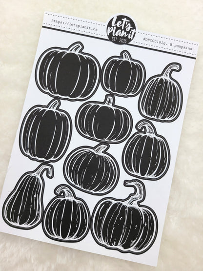 Large Pumpkins | Blackout | Deco