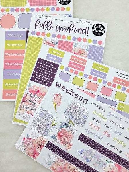 LEXIE COLLECTION | Weekly Kits