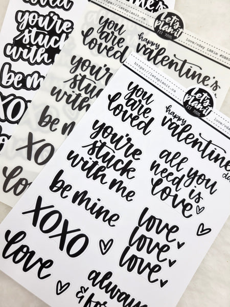 Lettered by Kim - Love/Valentine's Day