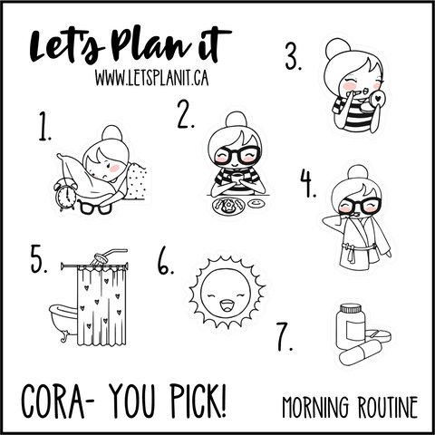 Cora-u-pick- AM Morning Routine