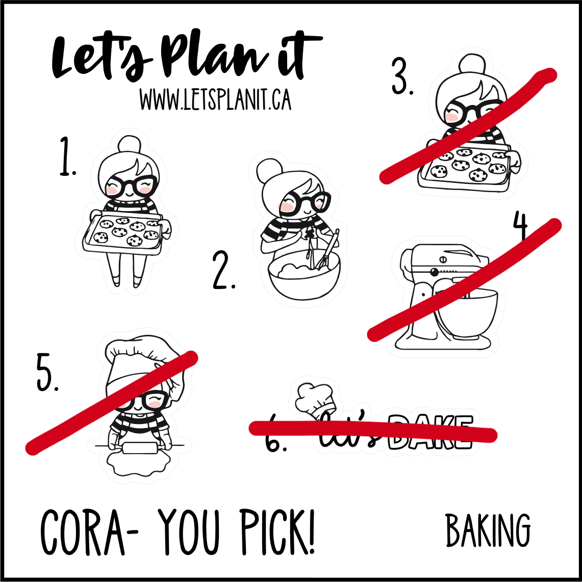 Cora-u-pick- Baking