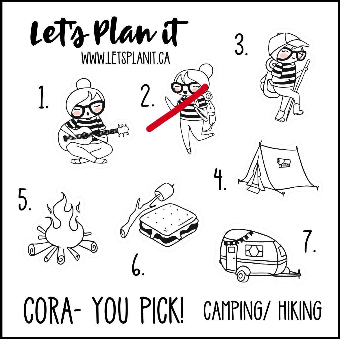 Cora-u-pick- Camping/ Hiking