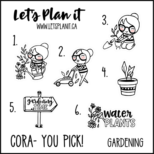Cora-u-pick- Gardening
