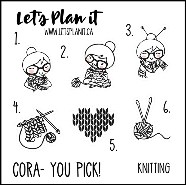 Cora-u-pick- Knitting