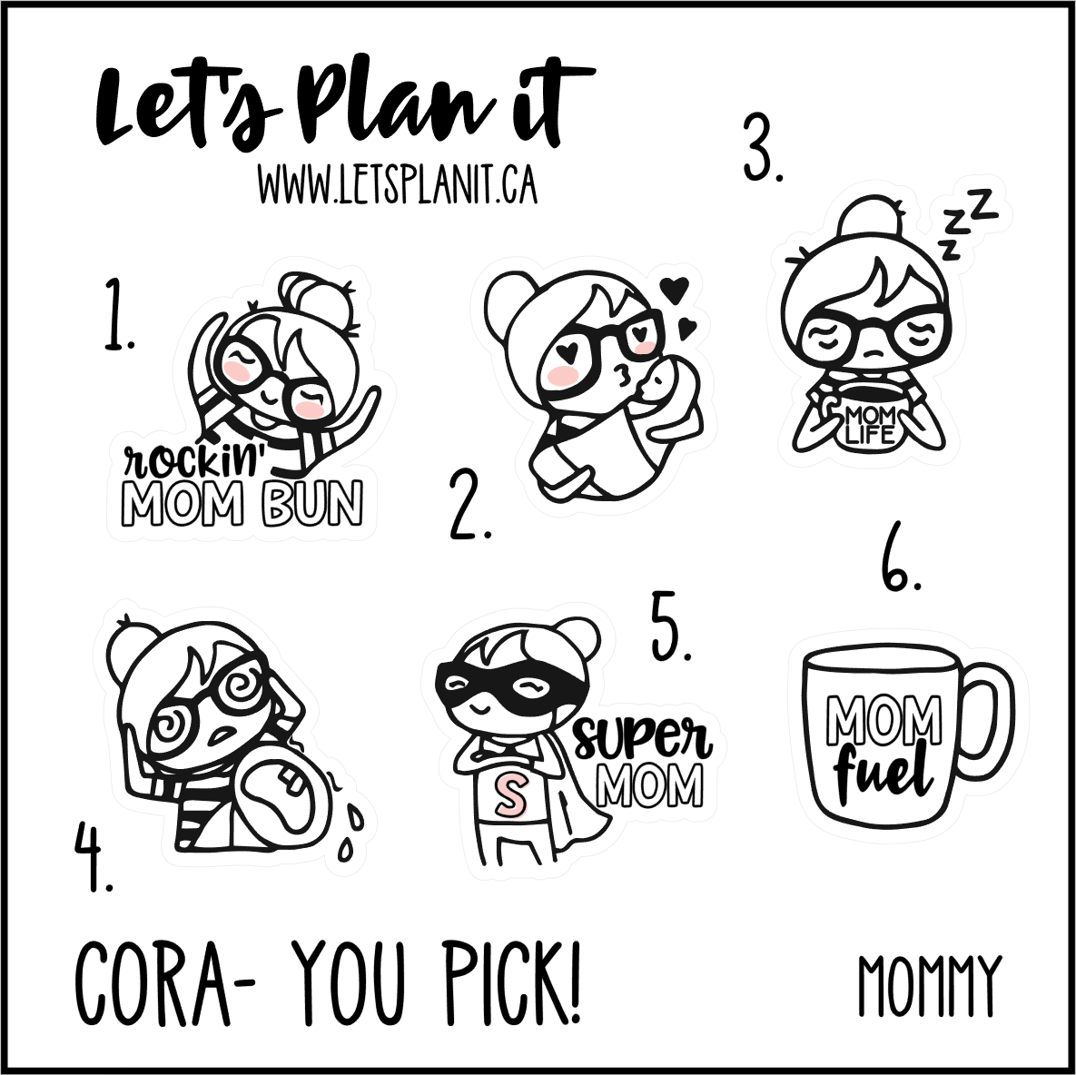 Cora-u-pick- Mommy