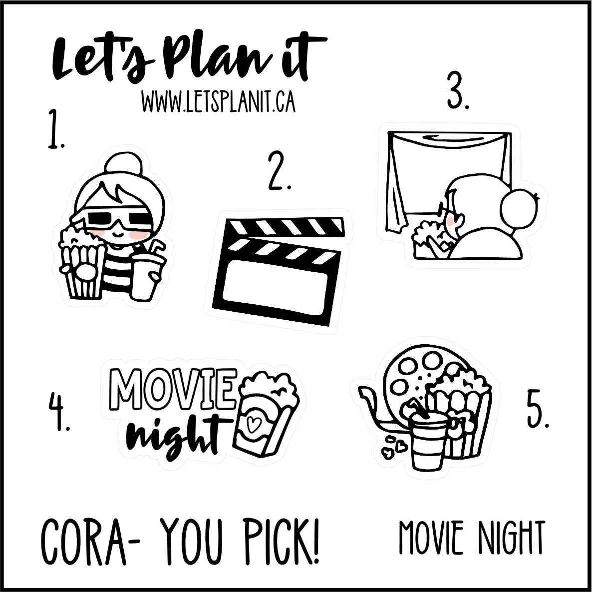 Cora-u-pick- Movie Night