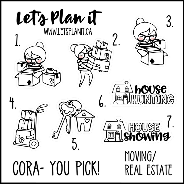 Cora-u-pick- Moving / Real Estate