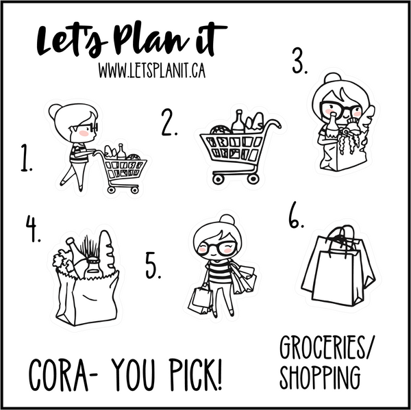 Cora-u-pick- Shopping/ Groceries