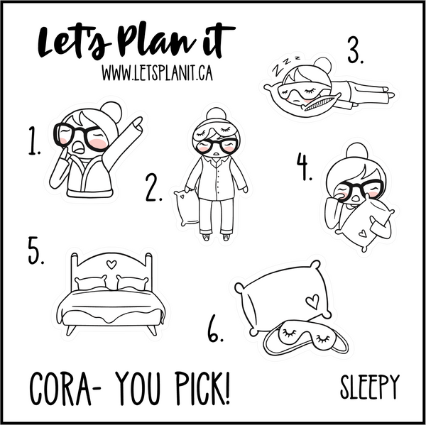 Cora-u-pick- Sleepy/ Tired