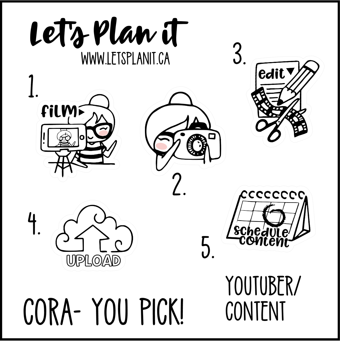 Cora-u-pick- Youtube/ Vlogger
