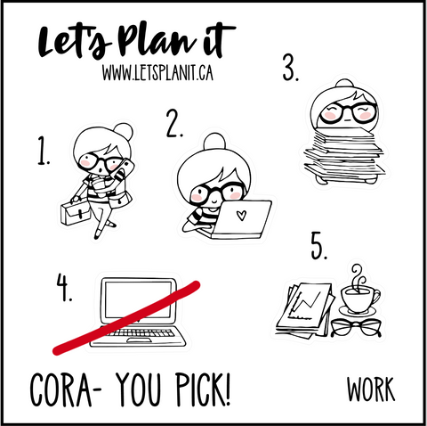 Cora-u-pick- Work