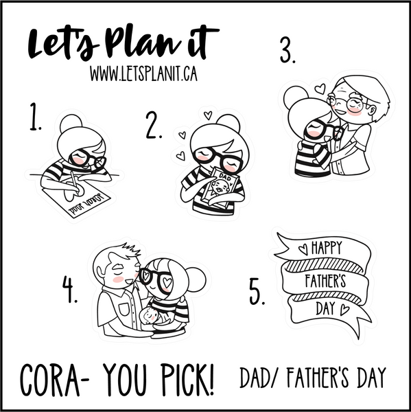 Cora-u-pick- Dad / father's day