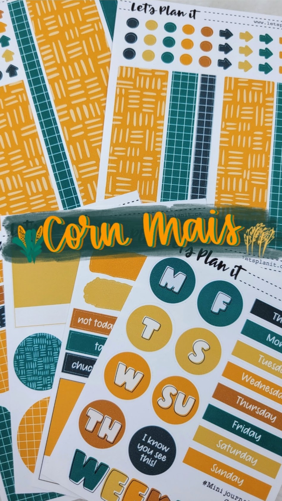 Mini Journaling Kit  | Corn Mais