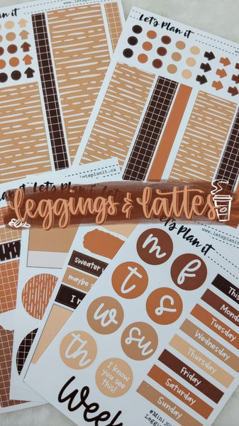 Mini Journaling Kit  | Leggings & Lattes