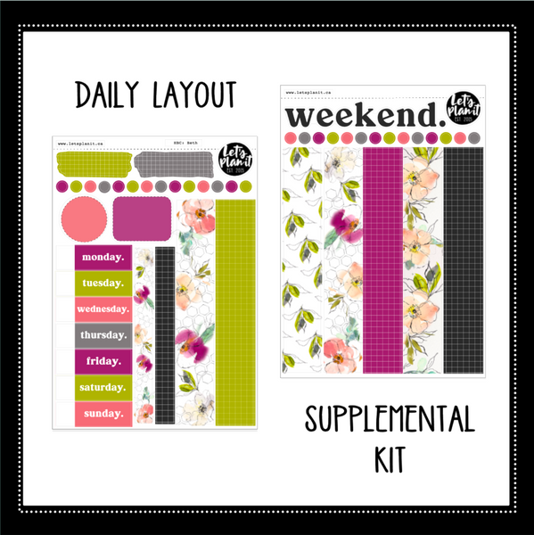 BETH COLLECTION | Weekly Kits