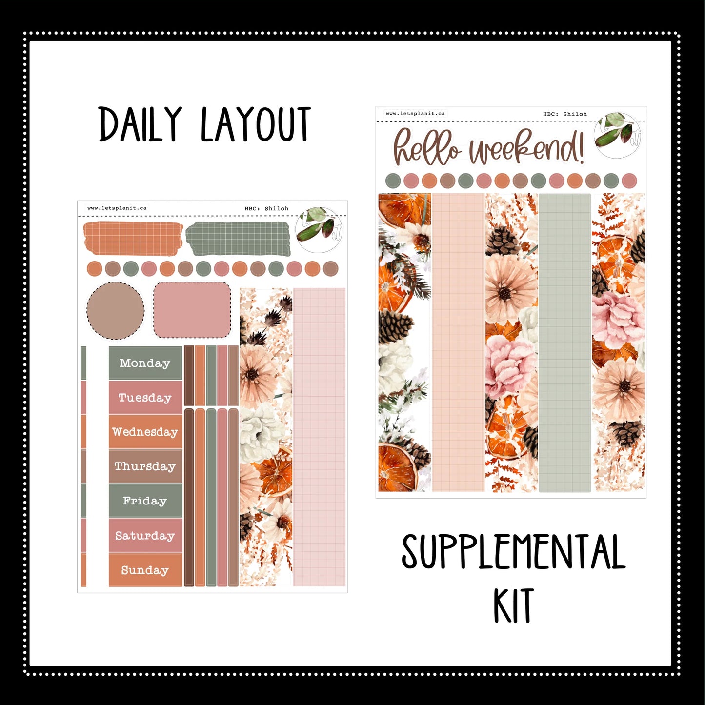 -- SHILOH COLLECTION | Weekly Kits