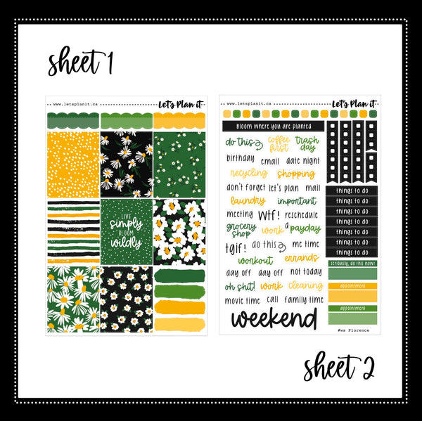 FLORENCE COLLECTION | Weekly Kits