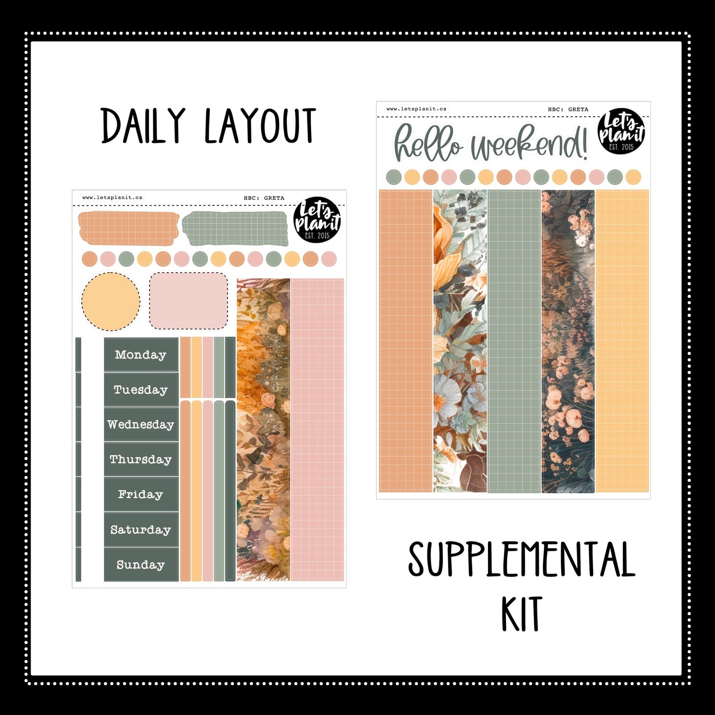 -- GRETA COLLECTION | Weekly Kits