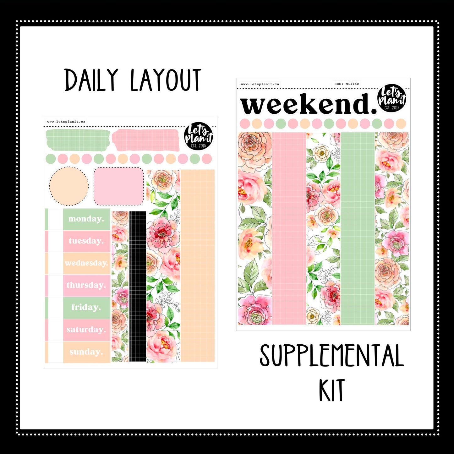 -- MILLIE COLLECTION | Weekly Kits