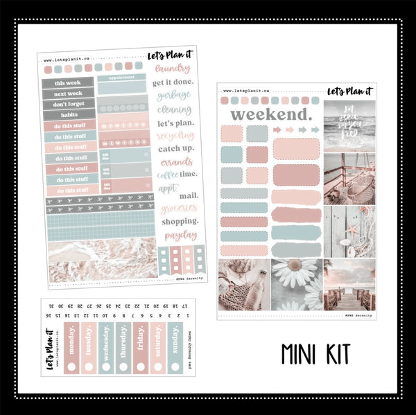 SERENITY COLLECTION | Weekly Kits