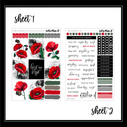 -- POPPY COLLECTION | Weekly Kits