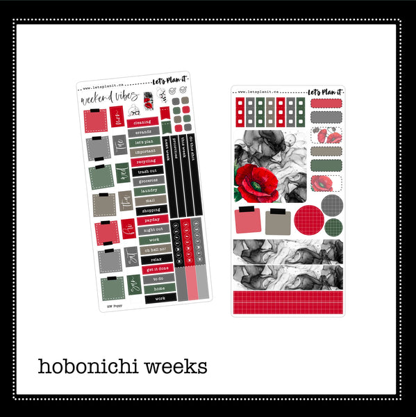 POPPY COLLECTION | Weekly Kits
